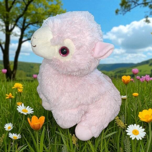 Warmies Llama Weighted Plush Heat Therapy French Lavender Stuffed Animal 12" - Picture 13 of 13